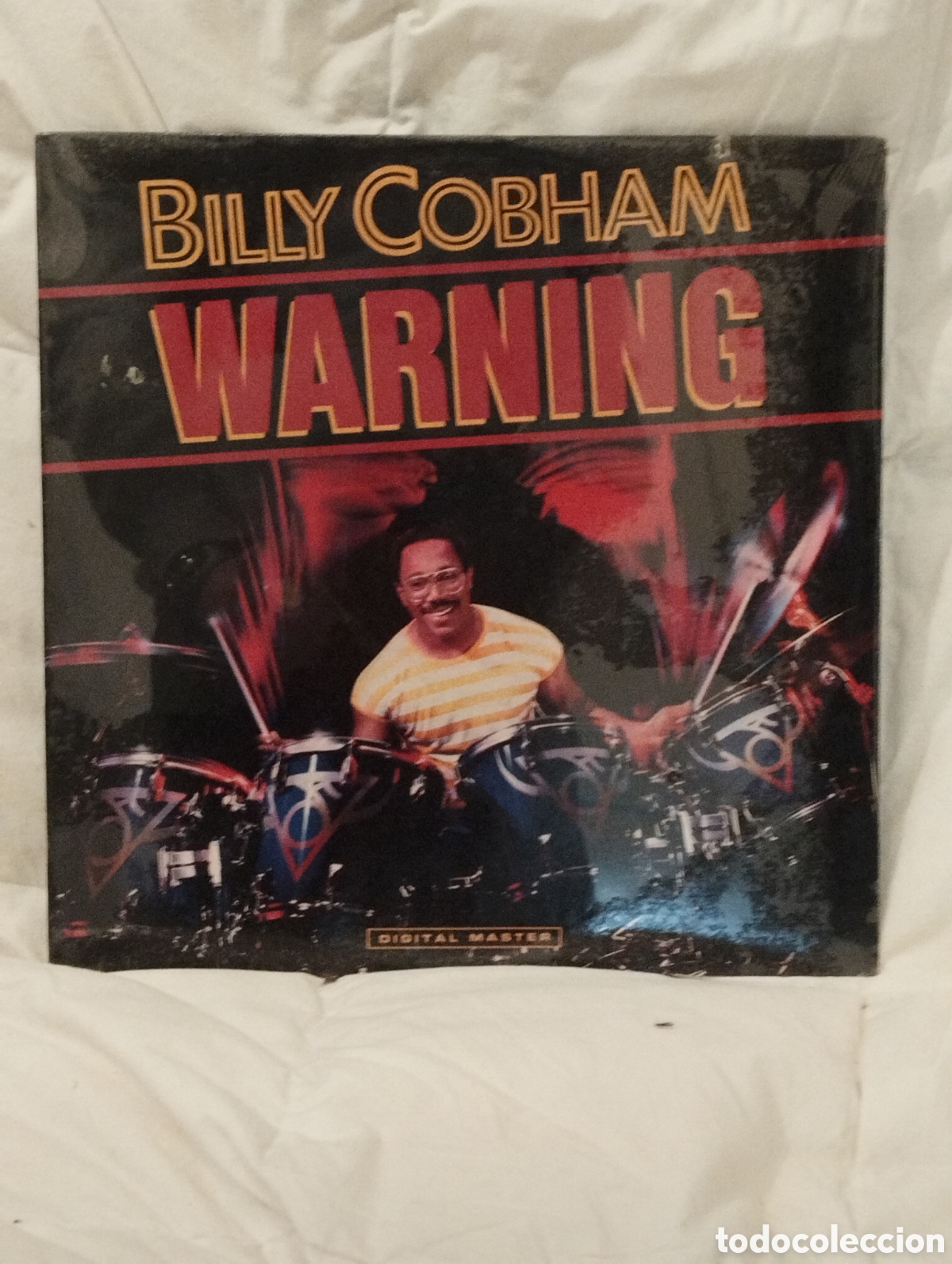 Discos de vinilo: BILLY COBHAM ,WARNING,USA 1985 NUEVO - Foto 1