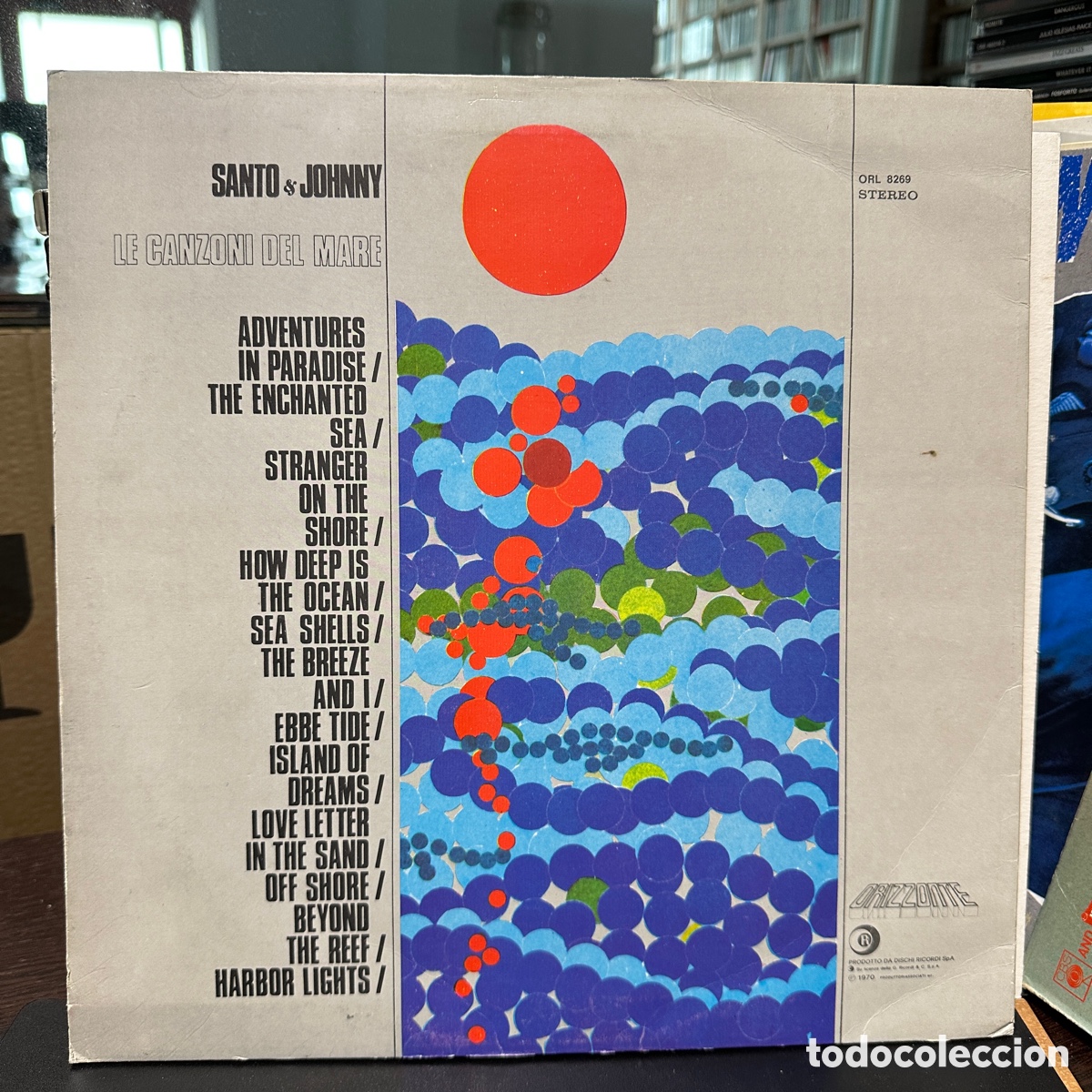 Discos de vinilo: Santo & Johnny - Le Canzoni Del Mare (LP) - Foto 2