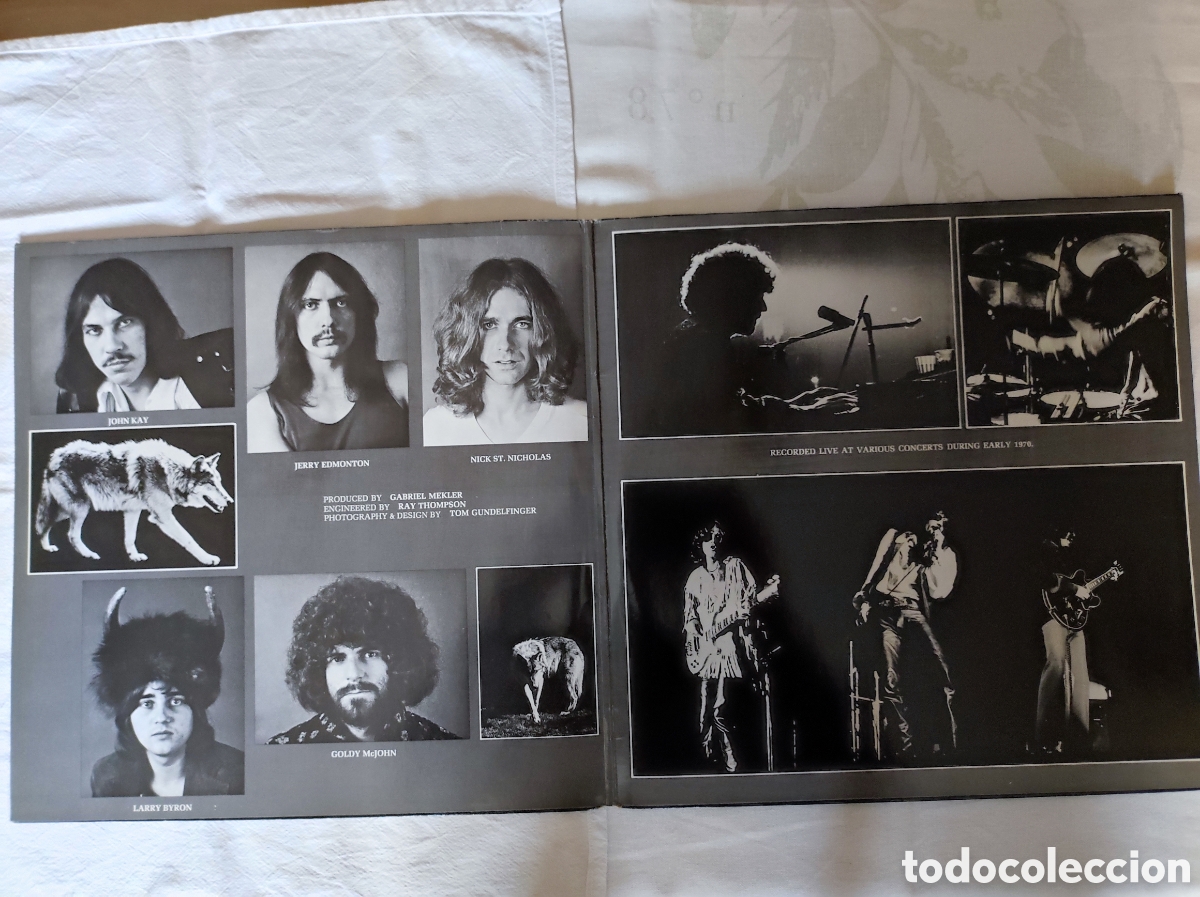 Discos de vinilo: STEPPENWOLF - &rdquo;LIVE&rdquo; - Foto 3