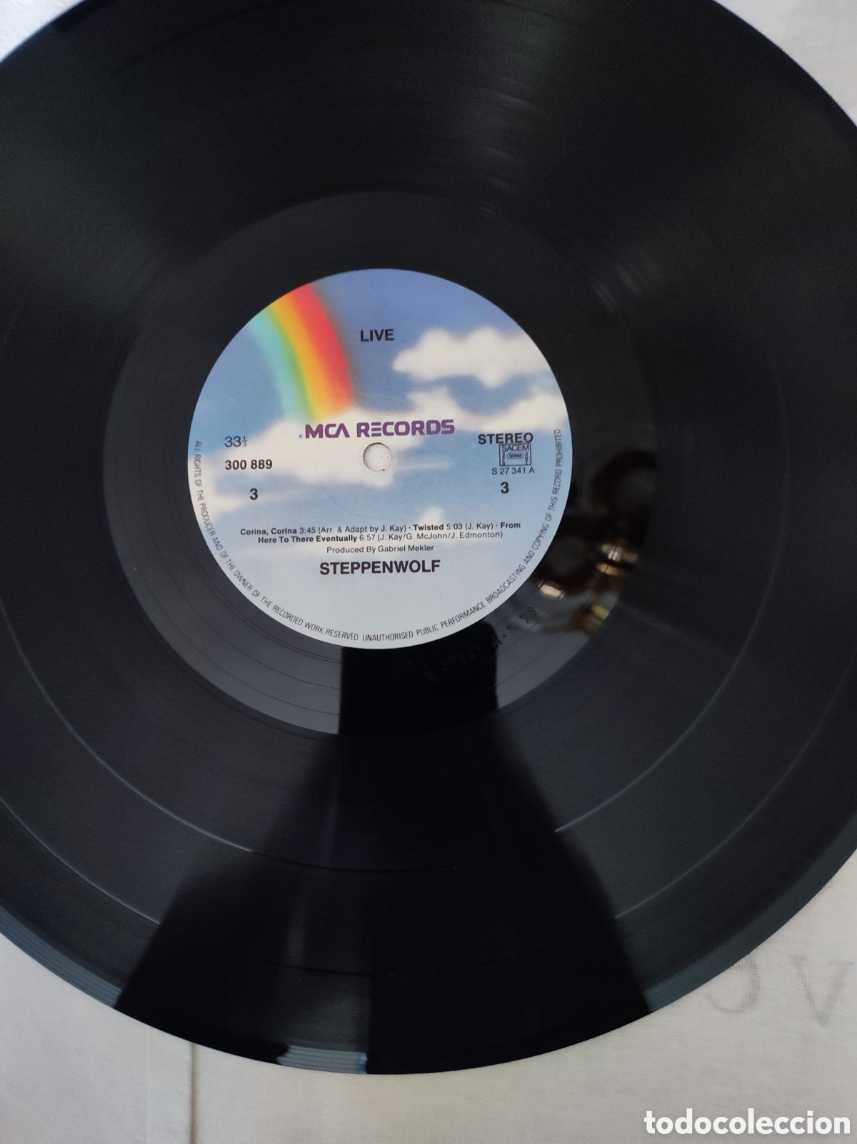 Discos de vinilo: STEPPENWOLF - &rdquo;LIVE&rdquo; - Foto 6
