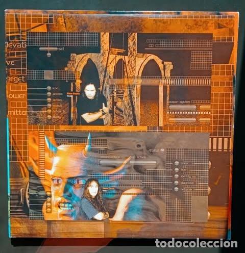 Discos de vinilo: Primera edici&oacute;n 2 LP Iron Maiden Virtual XI 1998 - Foto 4