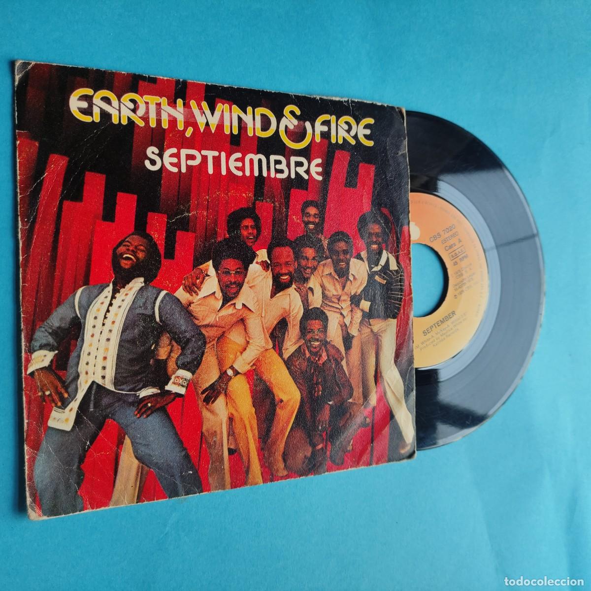Discos de vinilo: EARTH,WIND & FIRE** SEPTEMBER ** SINGLE CBS * juani - Foto 1