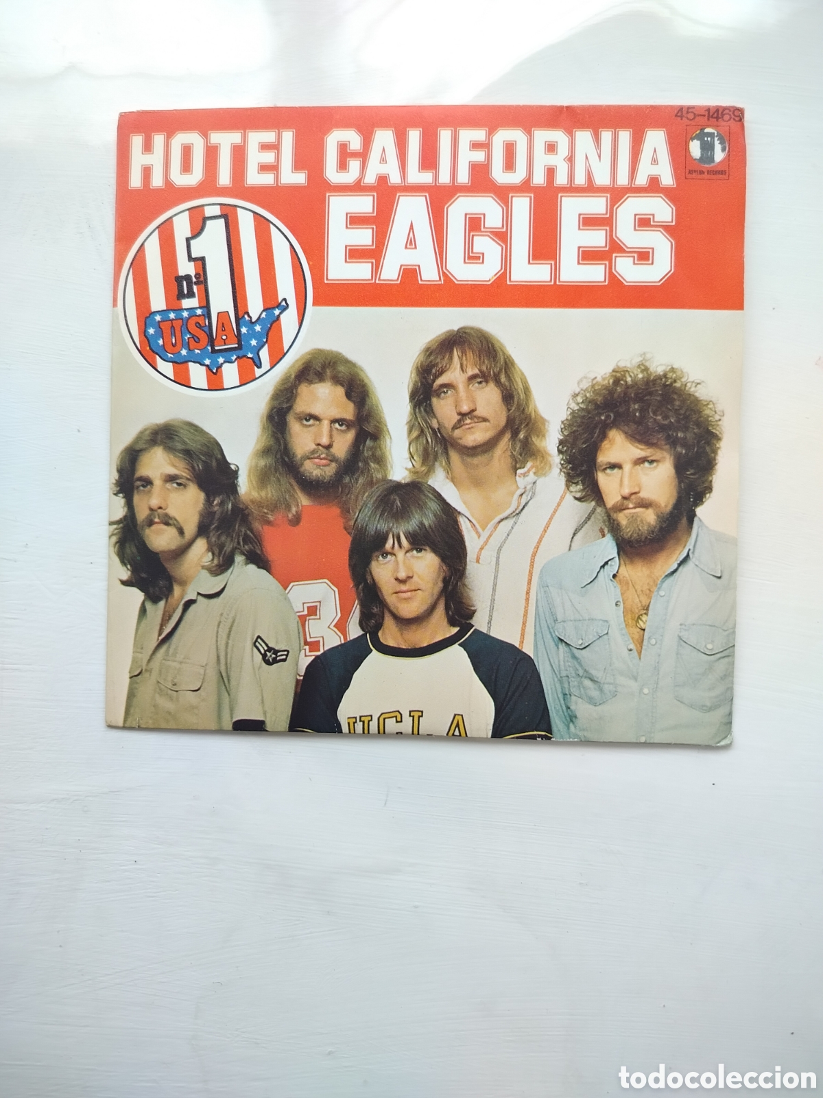 Discos de vinilo: Eagles Single Hotel California - Foto 1