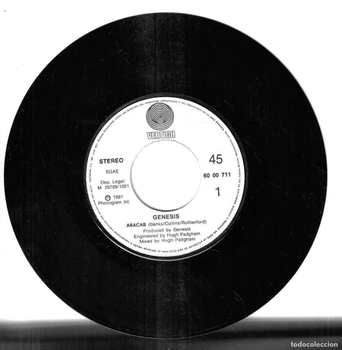 Discos de vinilo: GENESIS - ABACAB / ANOTHER RECORD - VERTIGO - 1981 - Foto 2
