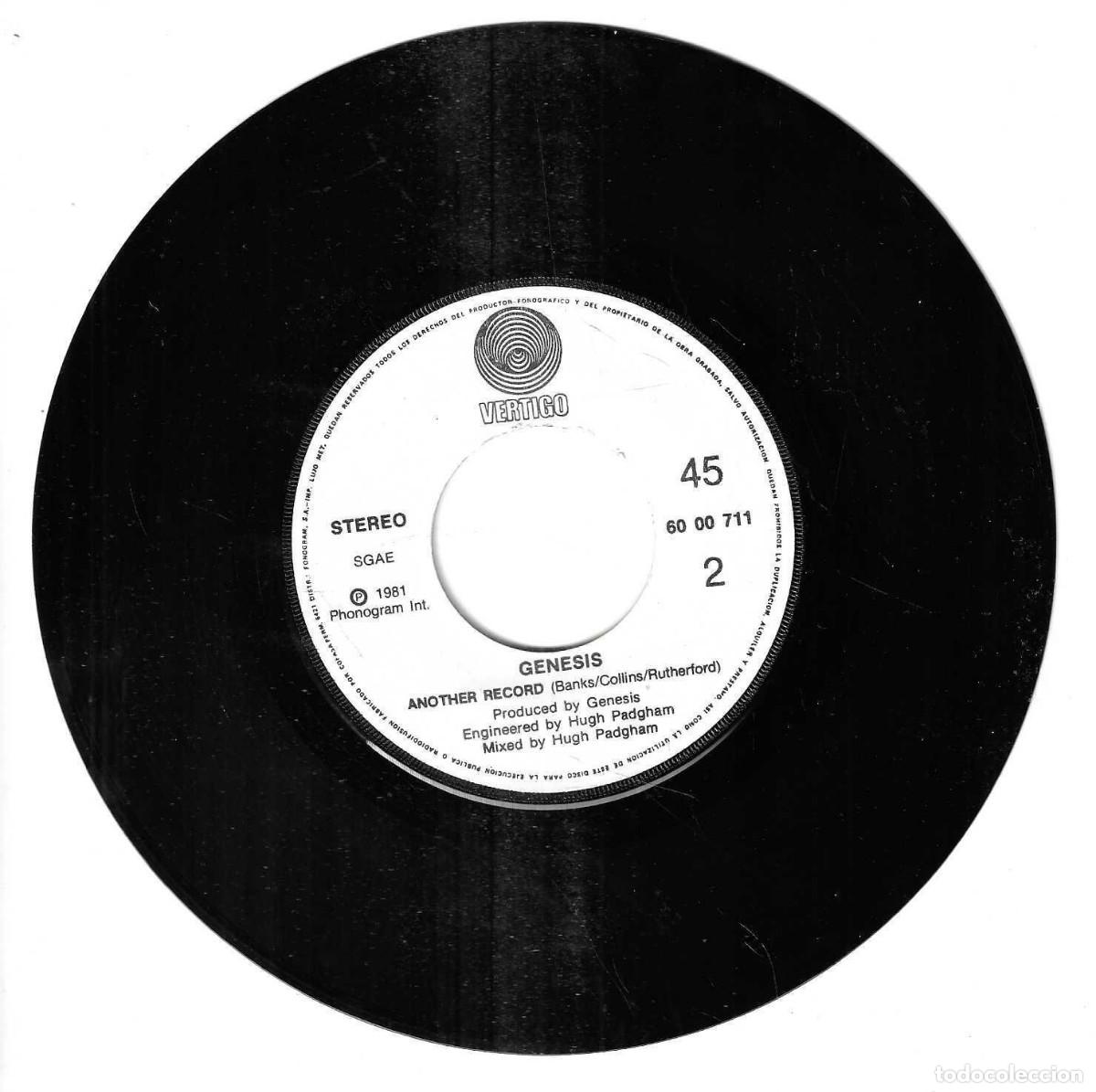 Discos de vinilo: GENESIS - ABACAB / ANOTHER RECORD - VERTIGO - 1981 - Foto 3