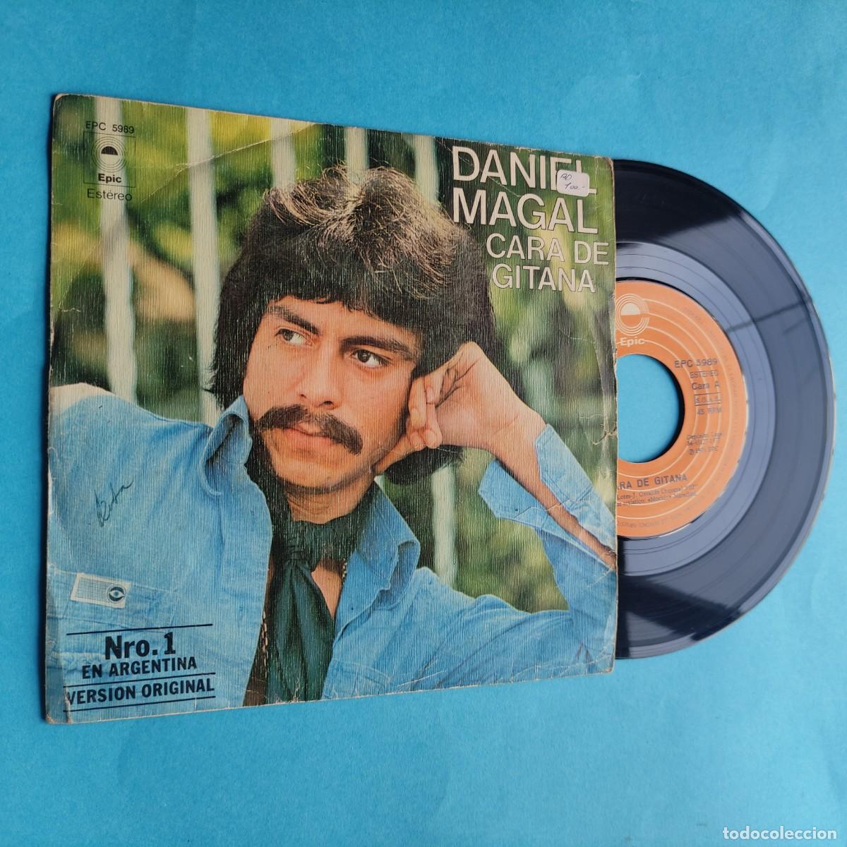 Discos de vinilo: DANIEL MAGAL - CARA DE GITANA - SINGLE * juani - Foto 1