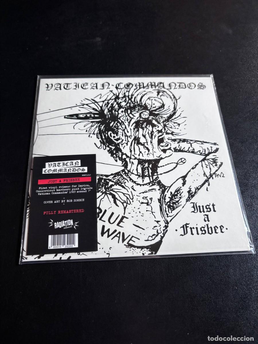 Discos de vinilo: Vatican Commandos Just A Frisbee Disco de vinilo EP punk 7&rdquo; - Foto 1