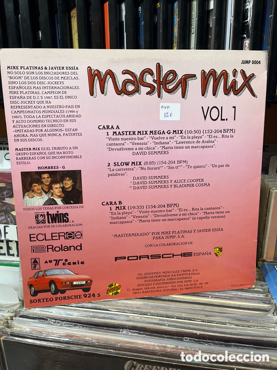 Discos de vinilo: master mix hombres g - Foto 2
