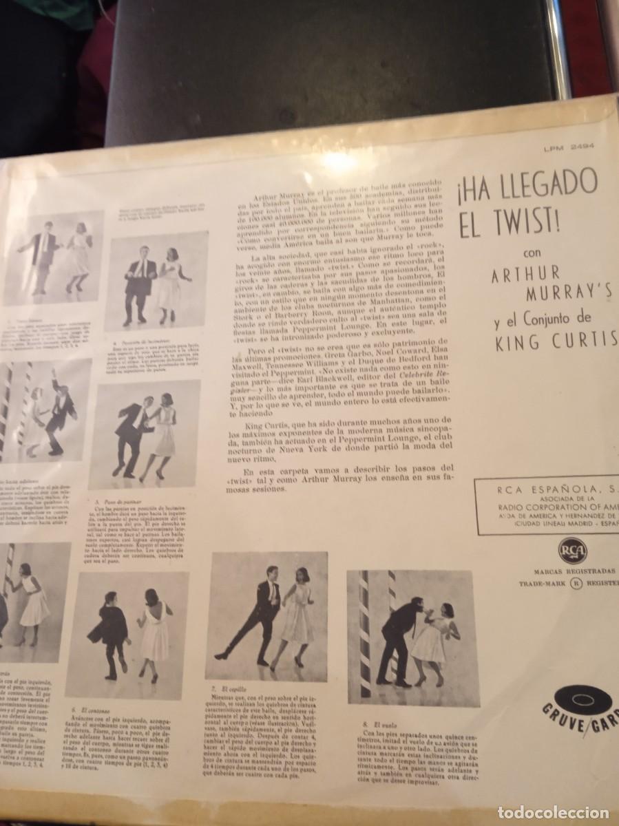 Discos de vinilo: KING CURTIS- THE TWIST. LP - Foto 2
