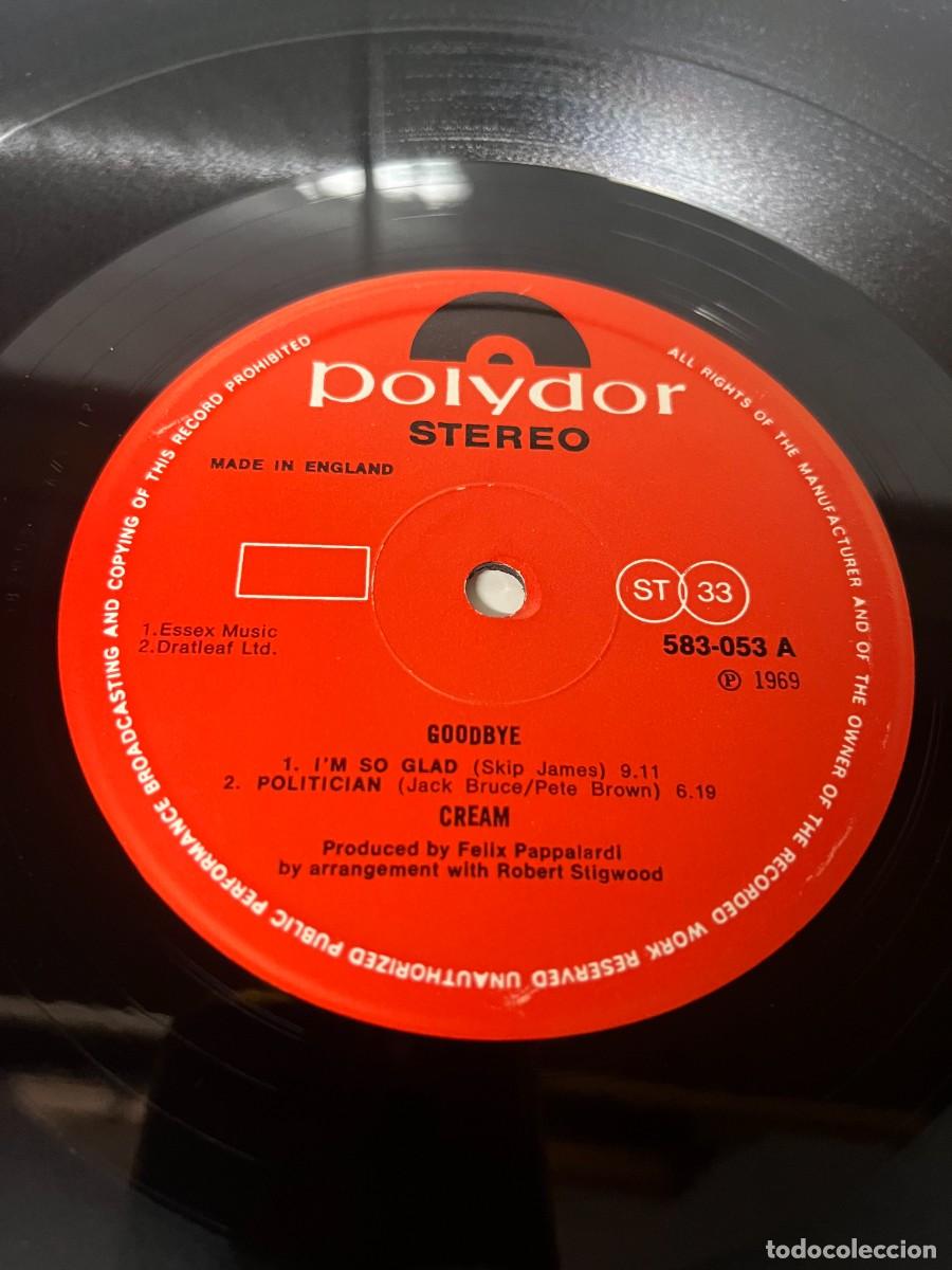 Discos de vinilo: Cream Goodbye Album . - Foto 3