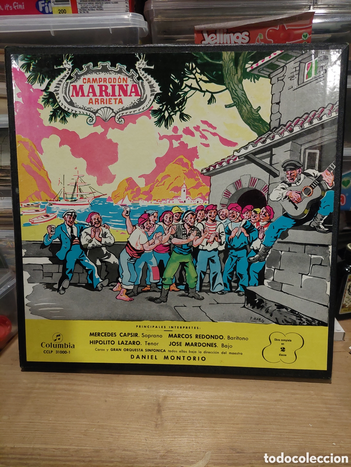 Discos de vinilo: LPS CAMPRODON MARINA ARRIETA DANIEL MONTORIO COLUMBIA