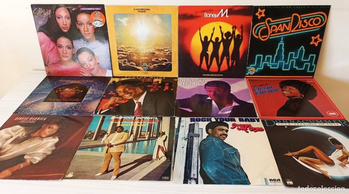 Discos de vinilo: LOTE 12 LP&acute;S BLACK 70&acute;S - 80&acute;S - Foto 1