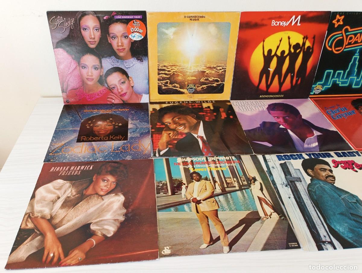 Discos de vinilo: LOTE 12 LP&acute;S BLACK 70&acute;S - 80&acute;S - Foto 2