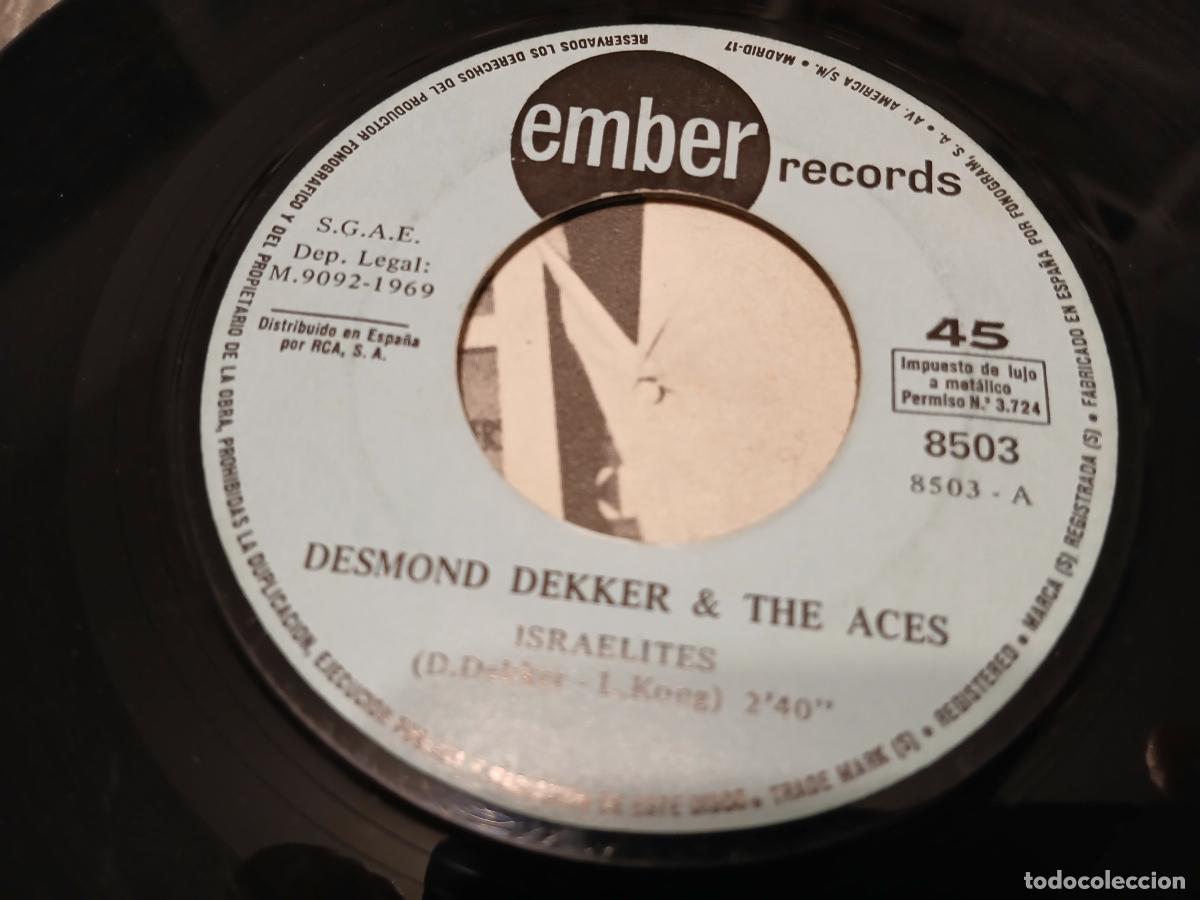 Discos de vinilo: Desmond Dekker &ndash; It Mek- (1980) single - Foto 3
