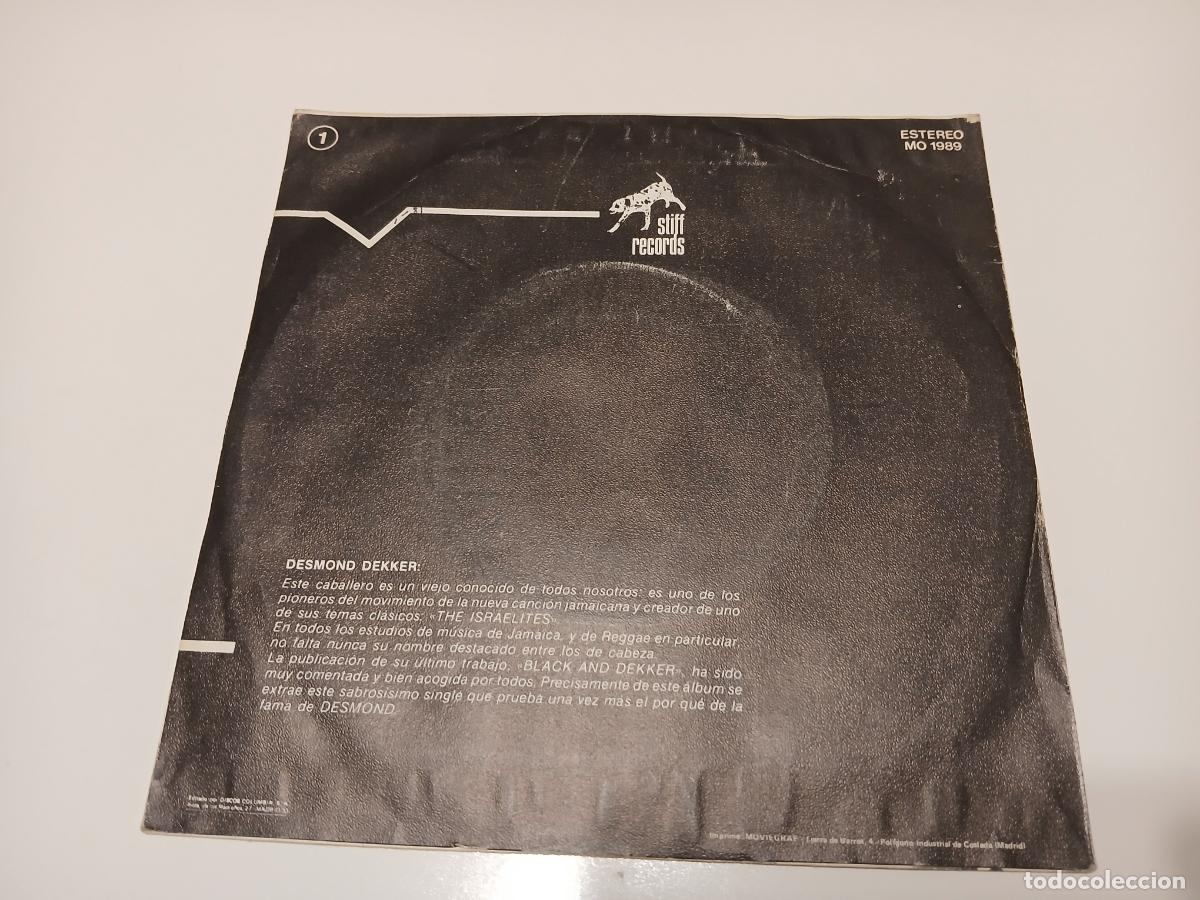 Discos de vinilo: Desmond Dekker &ndash; It Mek- (1980) single - Foto 5