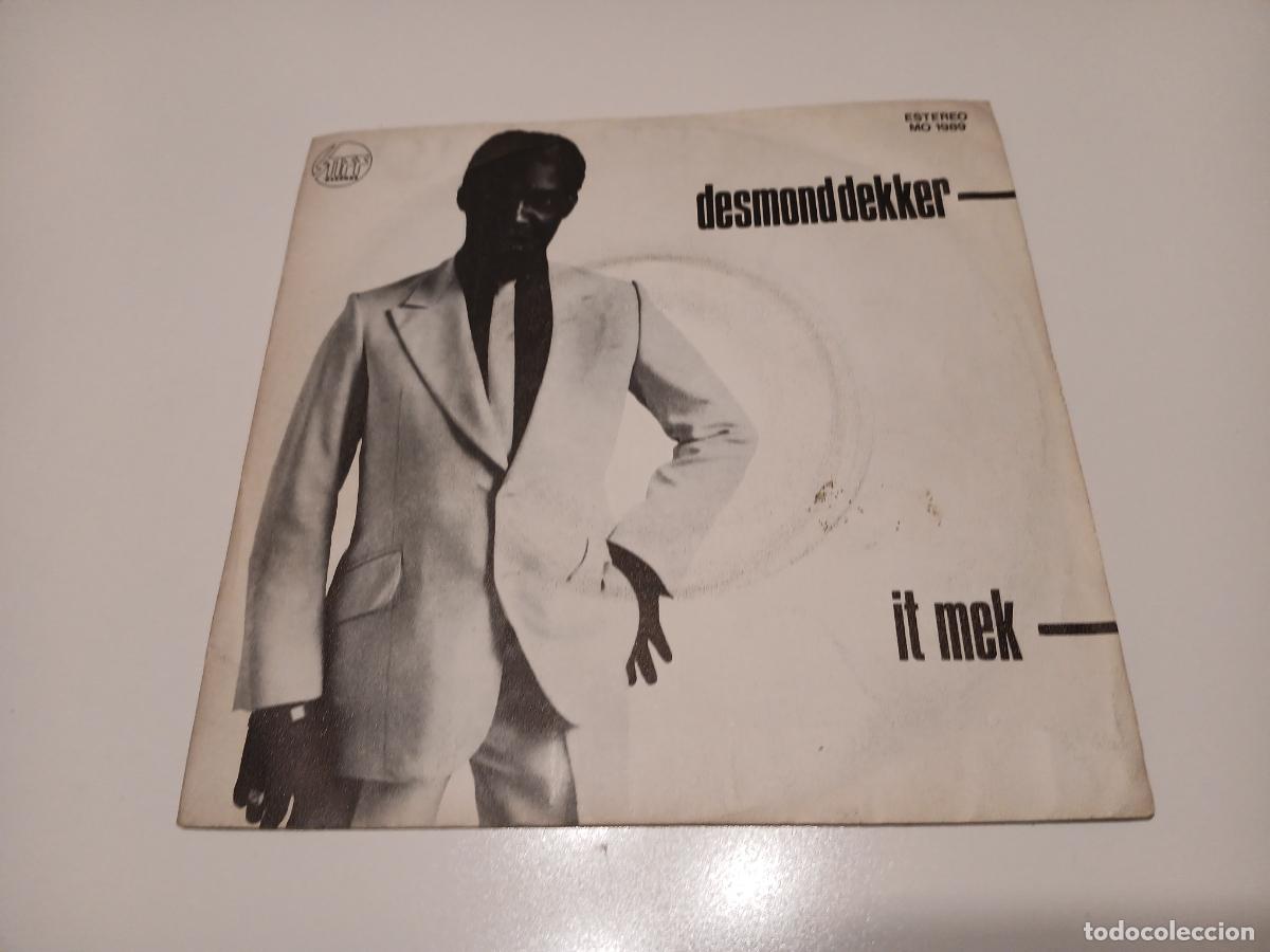 Discos de vinilo: Desmond Dekker &ndash; It Mek- (1980) single - Foto 1