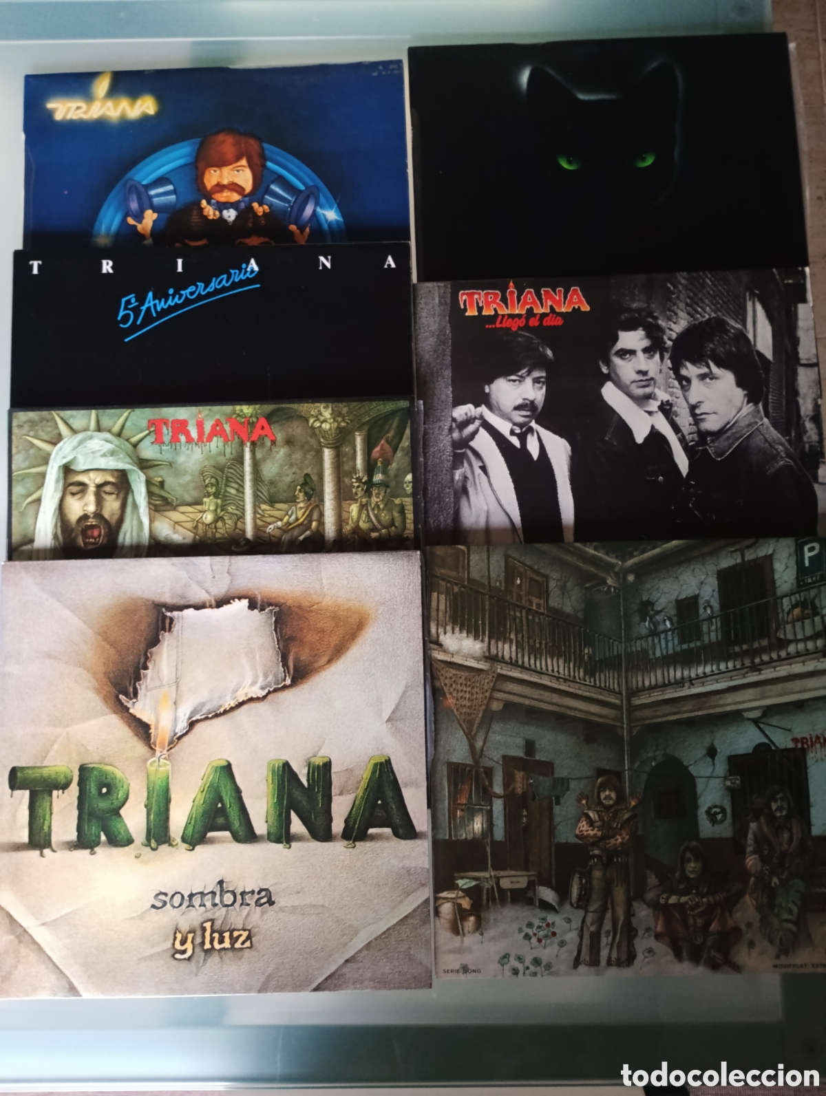 Discos de vinilo: Lote de discos del grupo TRIANA - Foto 2