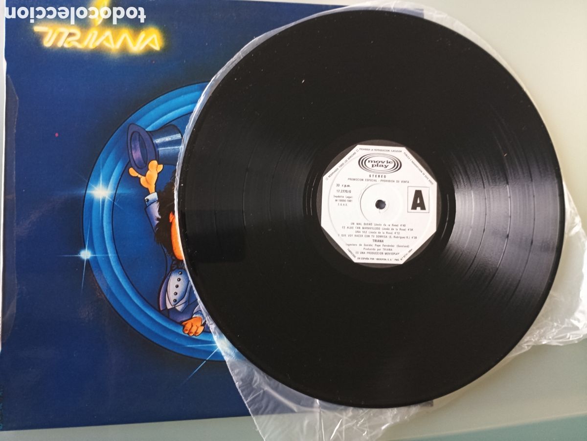 Discos de vinilo: Lote de discos del grupo TRIANA - Foto 8