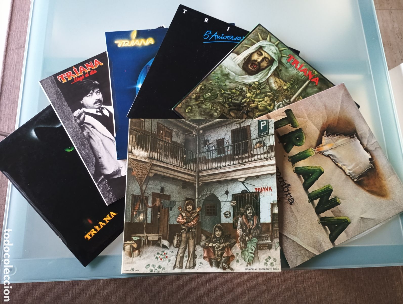 Discos de vinilo: Lote de discos del grupo TRIANA - Foto 1