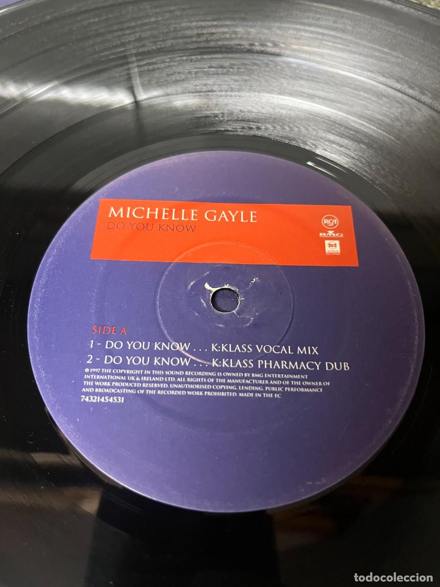 Discos de vinilo: Michelle Gayle Do You Know - Foto 5