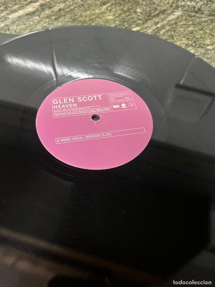 Discos de vinilo: Glen Scott Heaven Doble maxi - Foto 5
