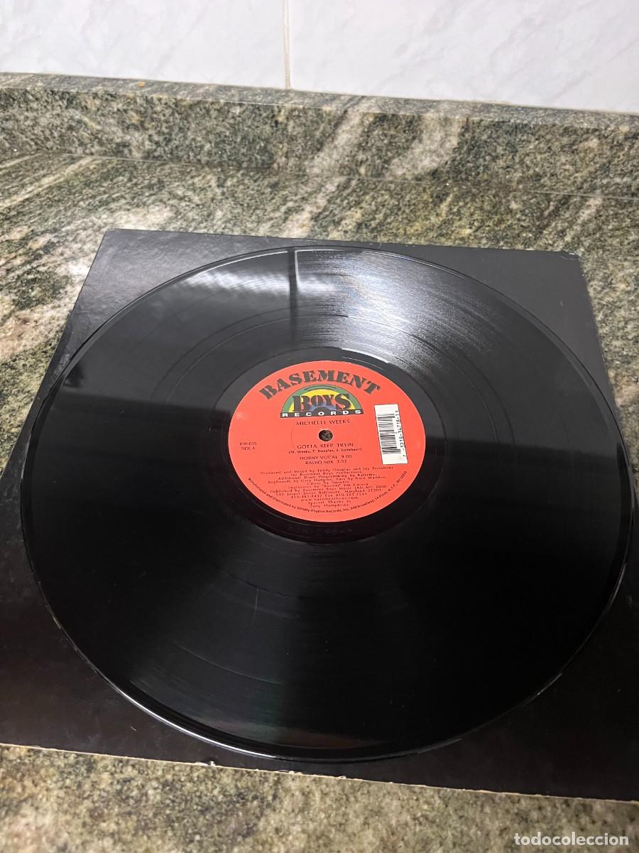 Discos de vinilo: Michelle Weeks Gotta Keep Tryin - Foto 2