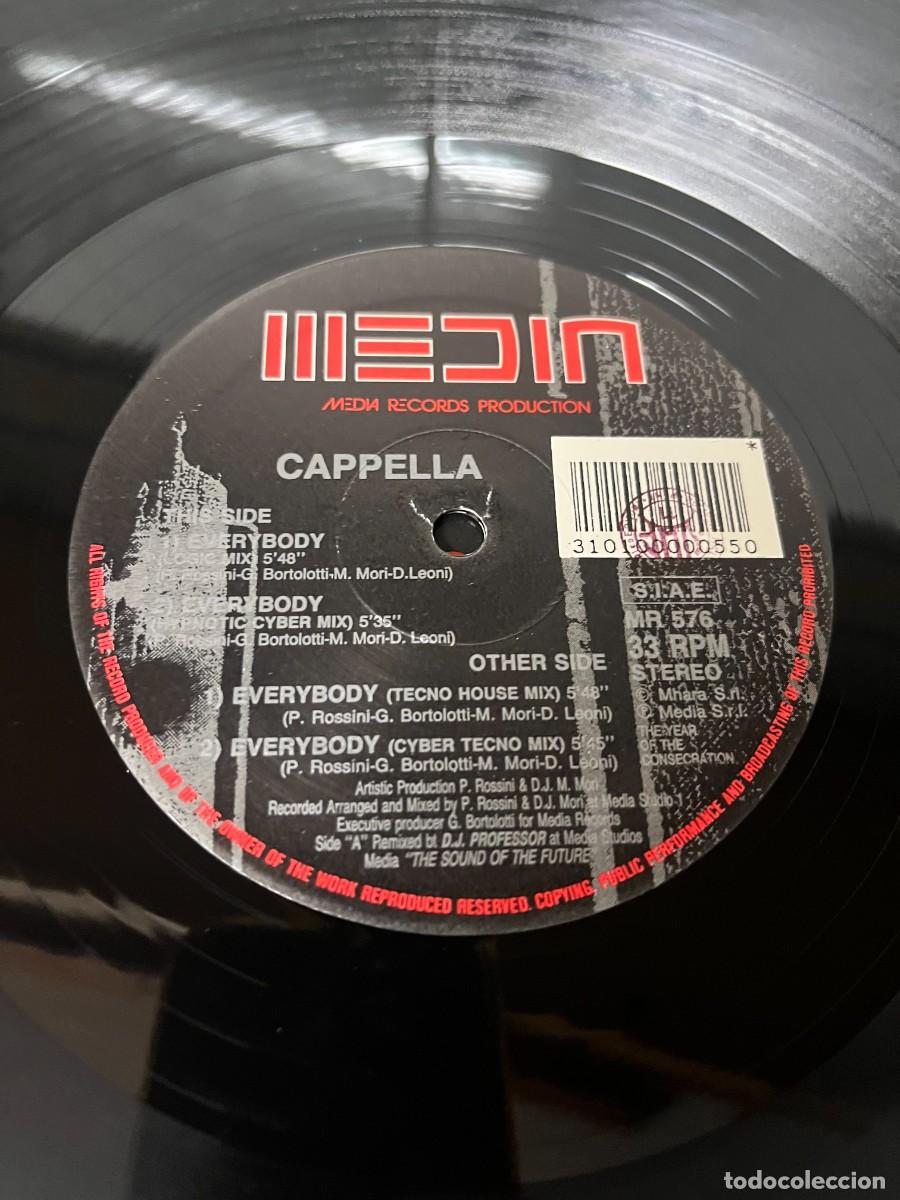 Discos de vinilo: Cappella Everybody Maxi - Foto 4