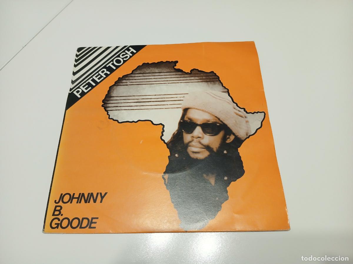 Discos de vinilo: Peter Tosh -Johnny B. Goode- (1983) single - Foto 1