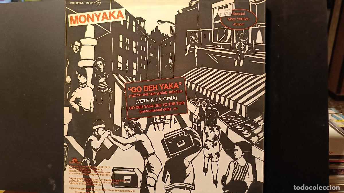 Discos de vinilo: MONYAKA - GO DEH YAKA MAXI SINGLE SPAIN PEPETO - Foto 2