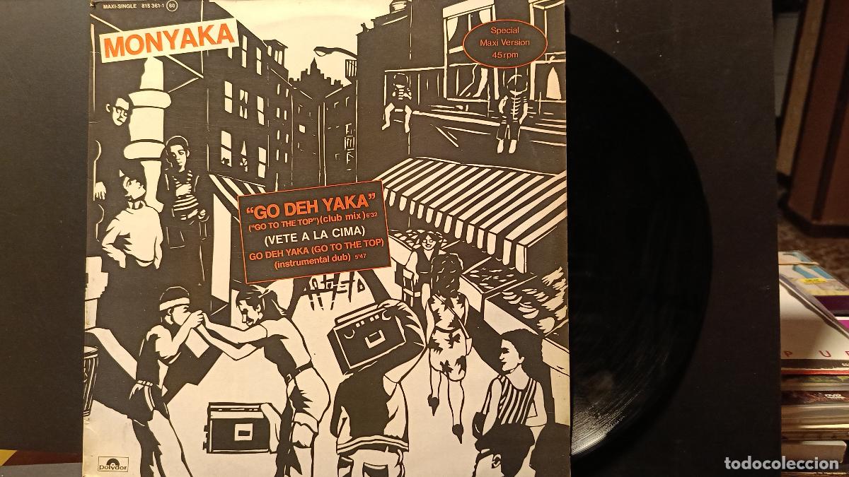 Discos de vinilo: MONYAKA - GO DEH YAKA MAXI SINGLE SPAIN PEPETO - Foto 1
