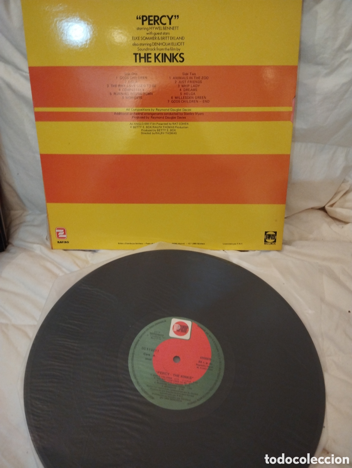 Discos de vinilo: THE KINGS , PERCY, 1987 - Foto 2