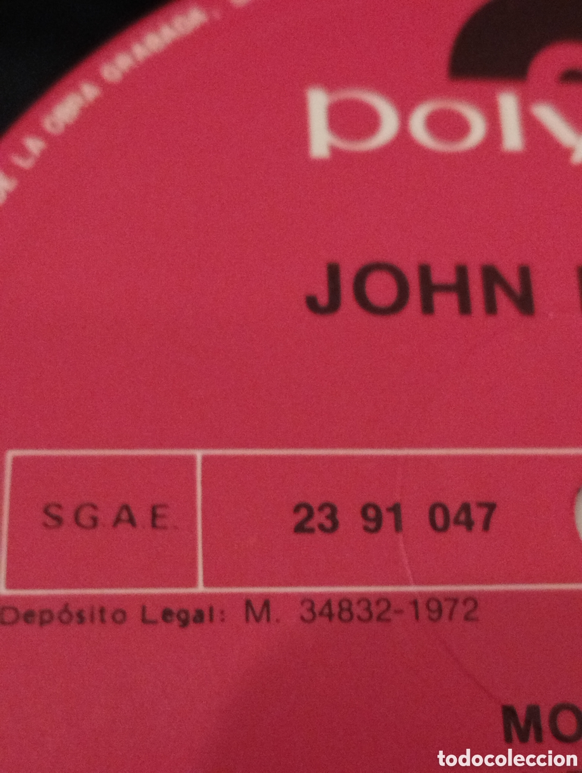 Discos de vinilo: JOHN MAYALL, MOVING ON SPAIN 1972 - Foto 3