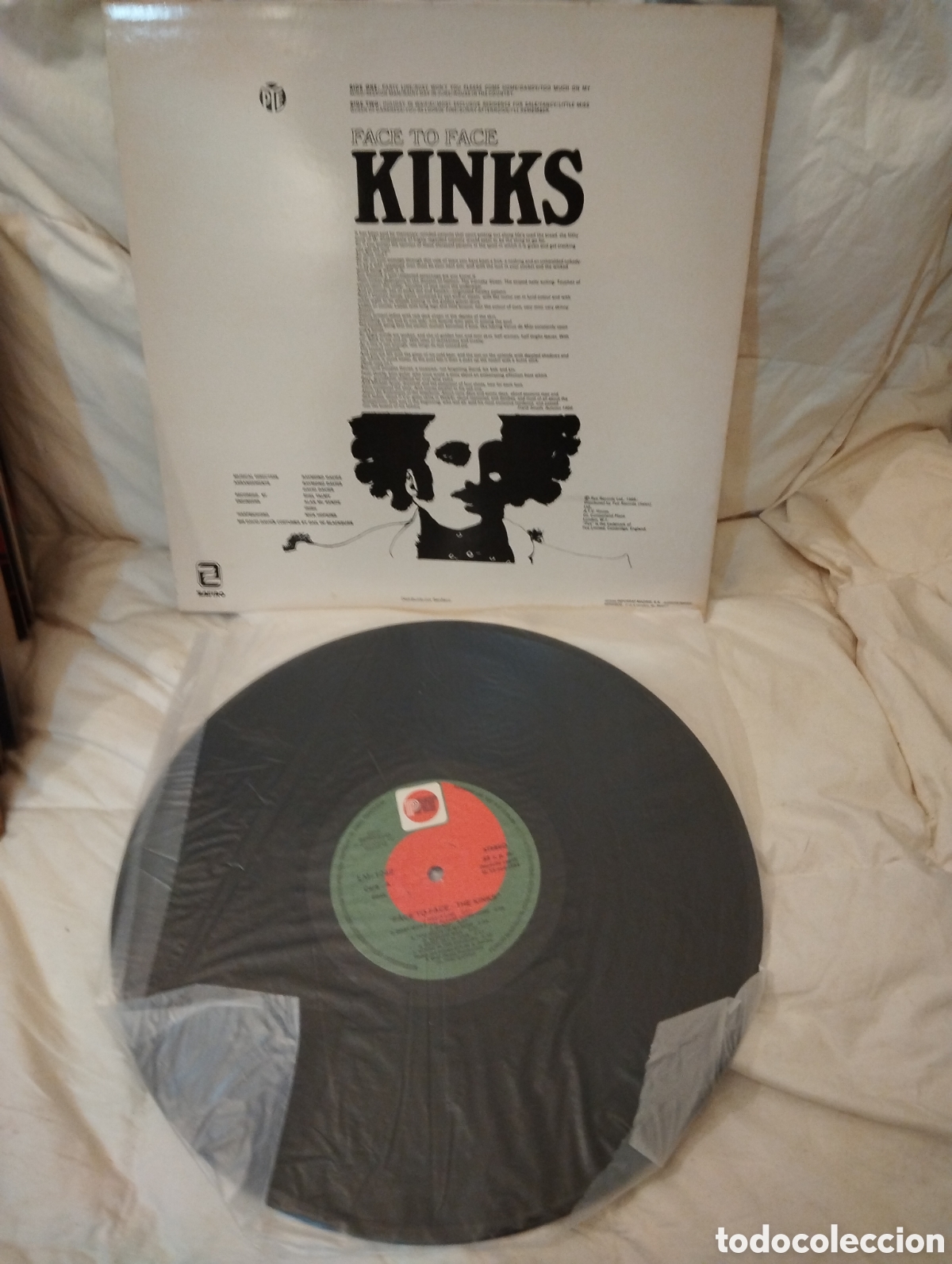 Discos de vinilo: KINGS..FACE TO FACE EDICI&Oacute;N SPAIN 1983 - Foto 2