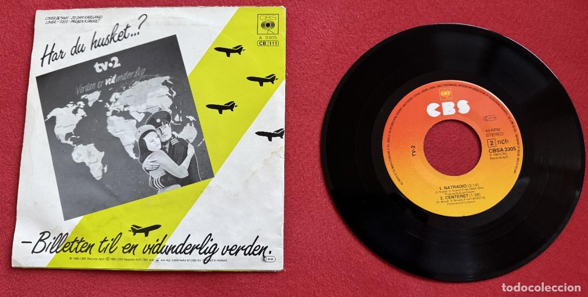 Discos de vinilo: tv Verden Perfekt / Natradio / Centeret single - Foto 2