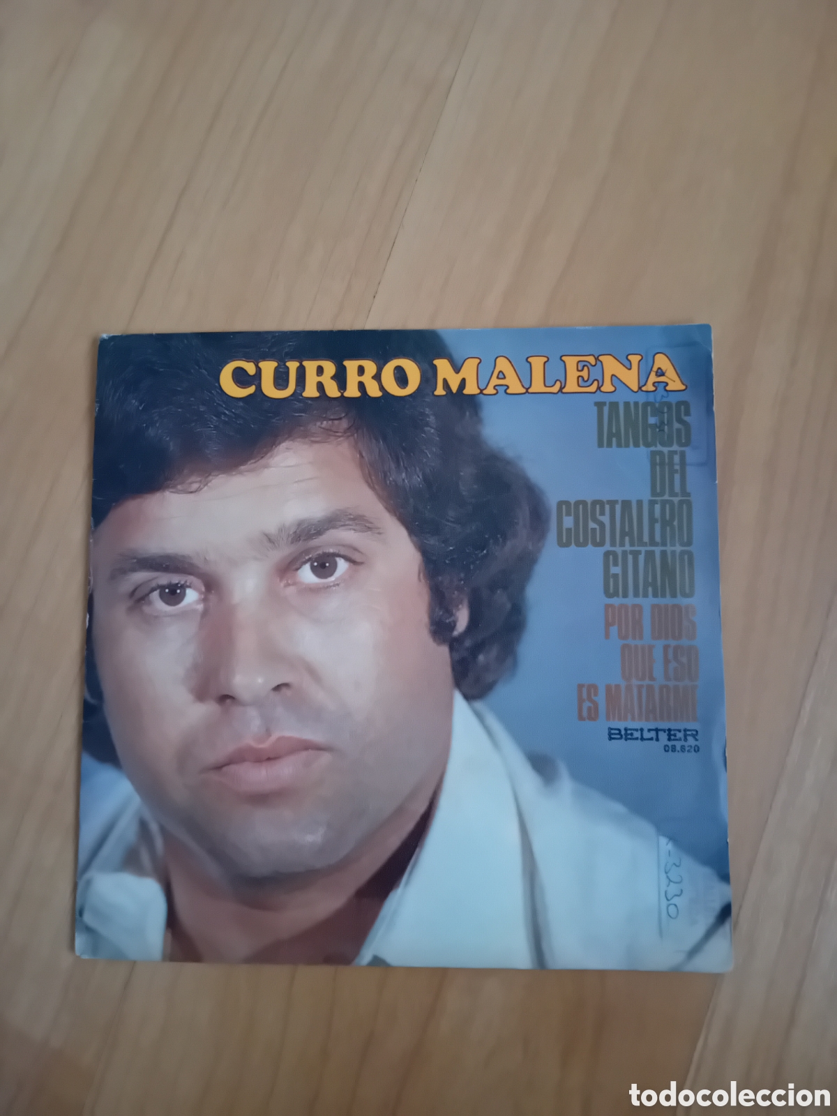 Discos de vinilo: CURRO MALENA. TANGOS DEL COSTALERO GITANO - Foto 1