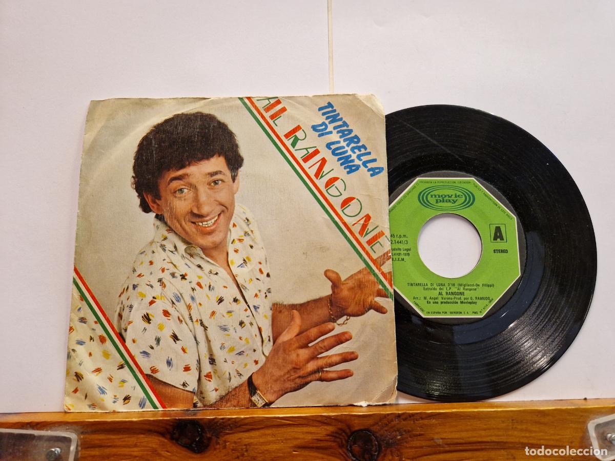 Discos de vinilo: SINGLE. TINTARELLA DI LUNA. AL RANGONE. - Foto 1