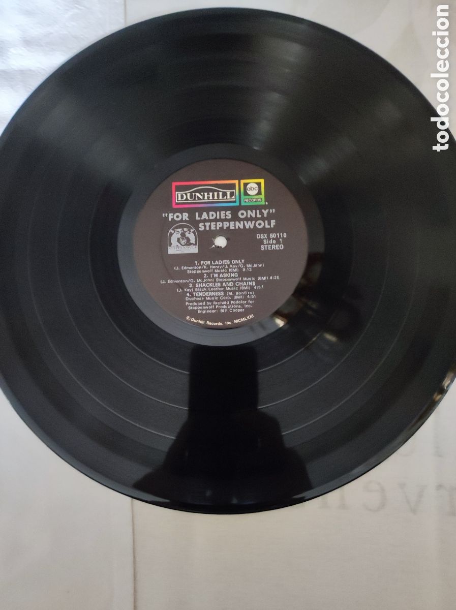 Discos de vinilo: STEPPENWOLF - FOR LADIES ONLY - Foto 6