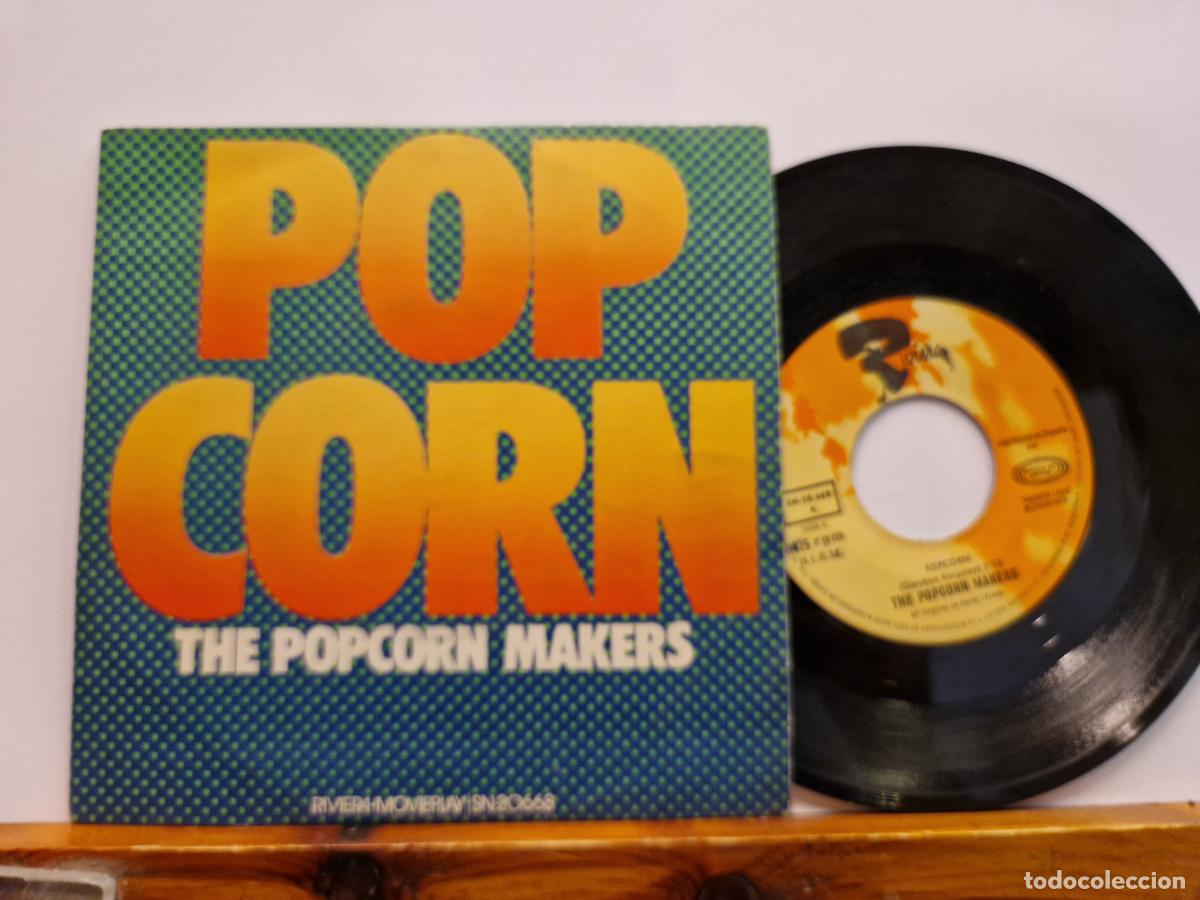 Discos de vinilo: SINGLE. POP CORN. THE POPCORN MAKERS. - Foto 1