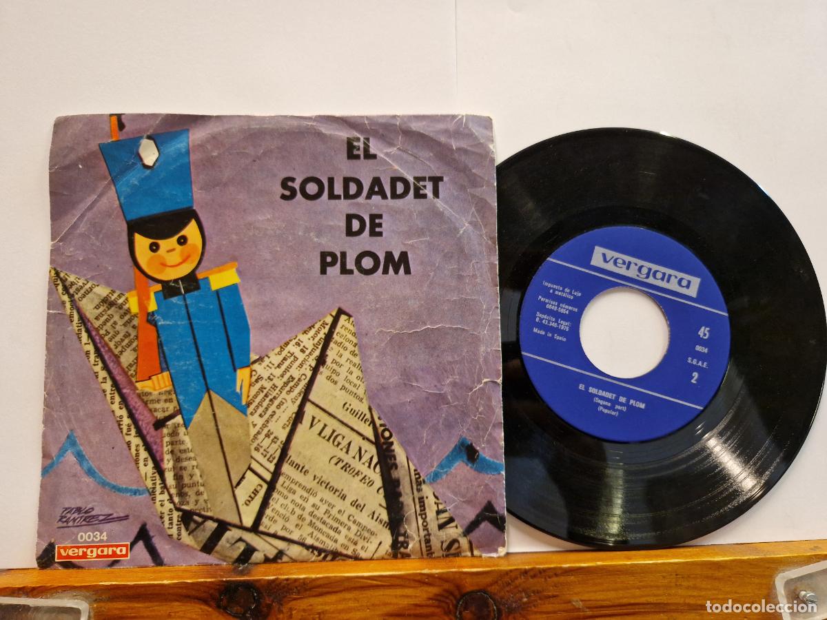 Discos de vinilo: SINGLE. EL SOLDADET DE PLOM. - Foto 1