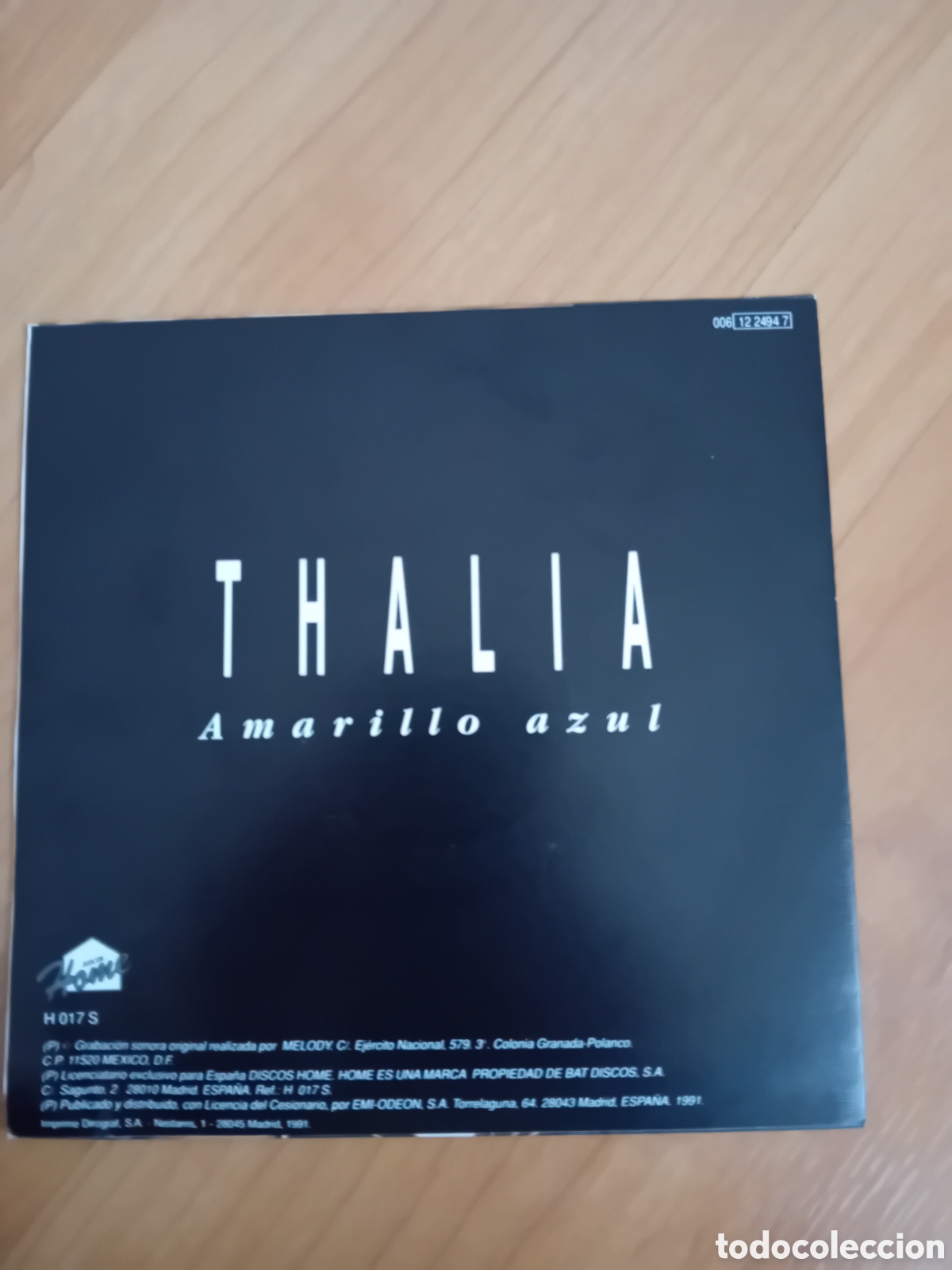 Discos de vinilo: THALIA. AMARILLO AZUL - Foto 2