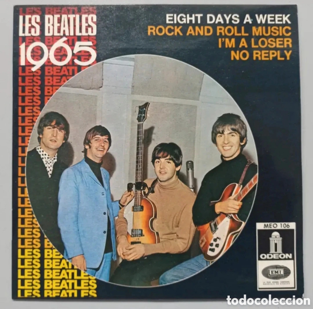 Discos de vinilo: Beatles &rdquo;Les Beatles 1965&rdquo; EP - Foto 1