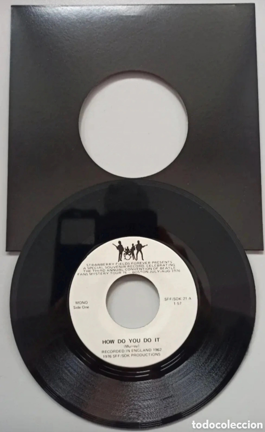 Discos de vinilo: Beatles &rdquo;How do you do It&rdquo; 7&rdquo; - Foto 1
