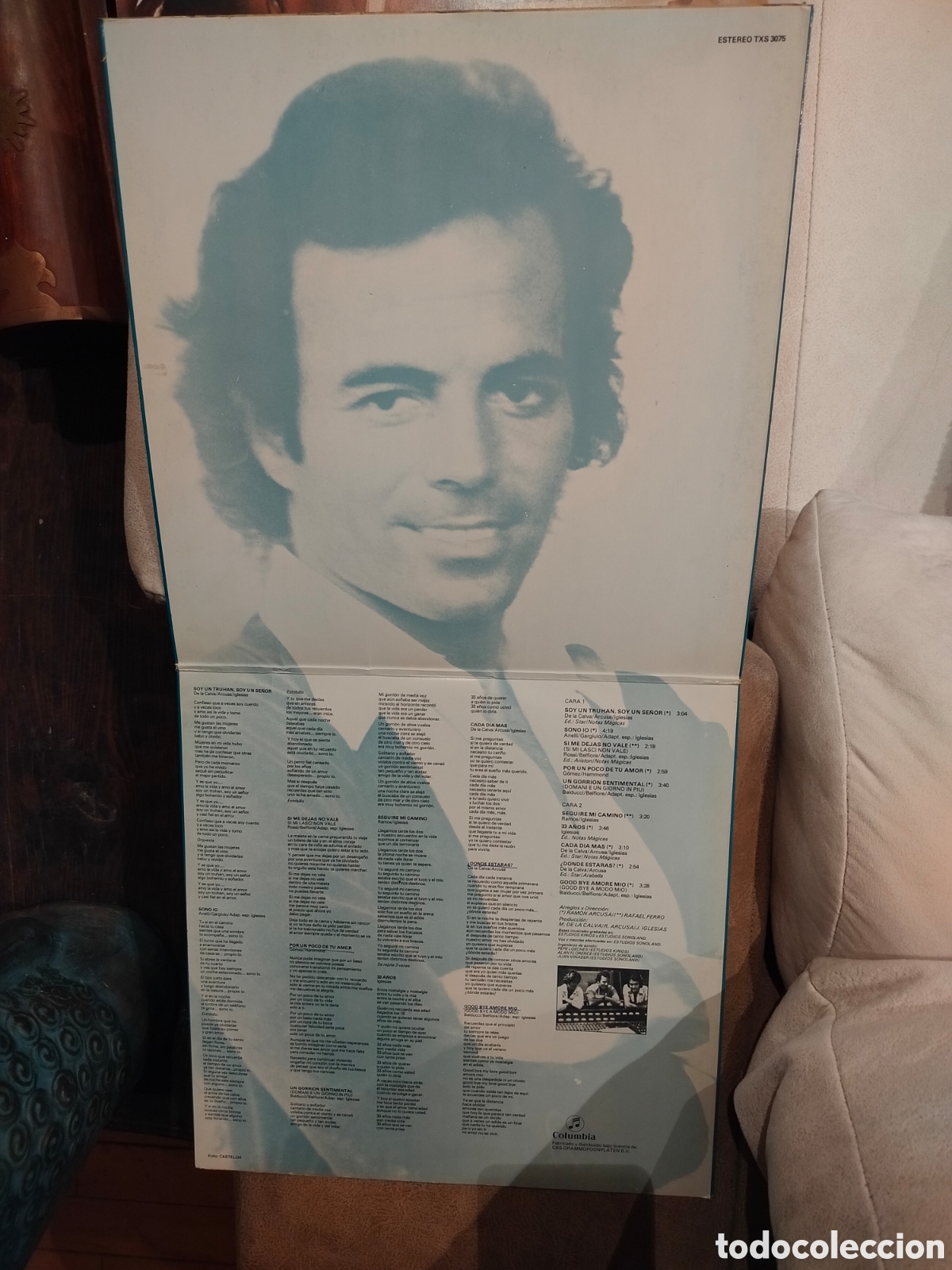 Discos de vinilo: Julio Iglesias LP 1977 - Foto 2