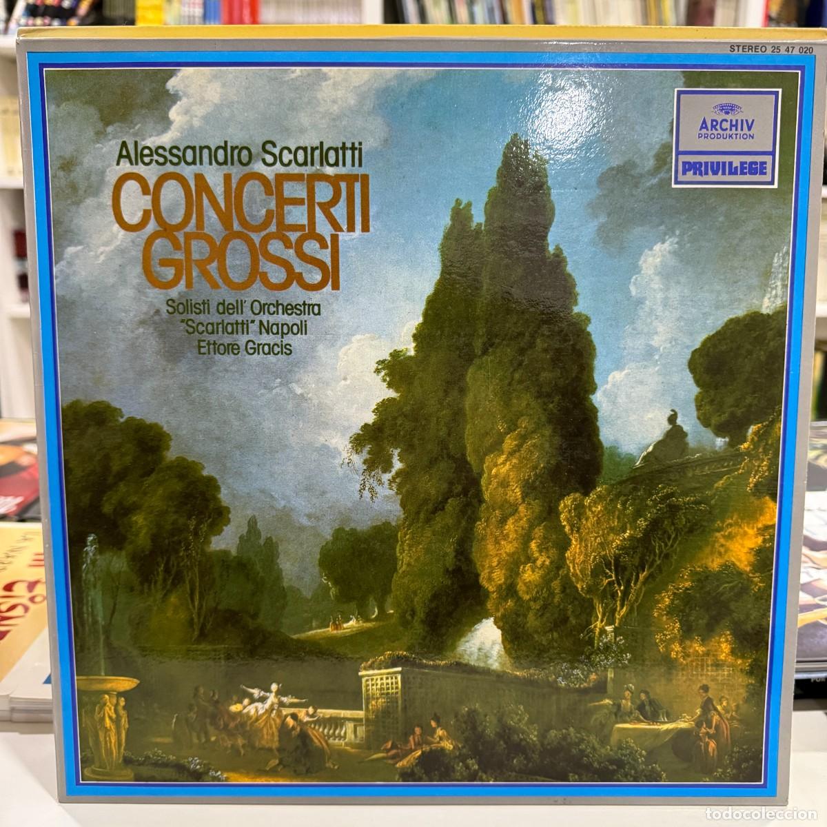 Dischi in vinile: A. Scarlatti - Ettore Gracis - 6 Concerti Grossi (LP)