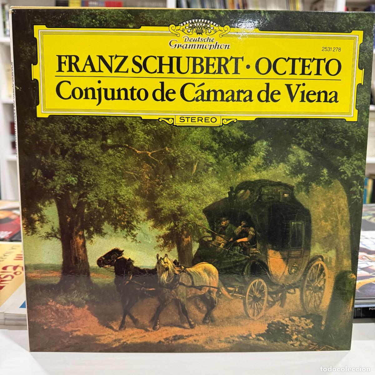 Discos de vinilo: Schubert - Conjunto De C&aacute;mara De Viena - Octeto (LP) - Foto 1