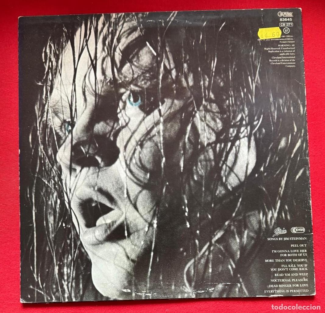 Discos de vinilo: meat loaf 33t dead ringer VG EX - Foto 2