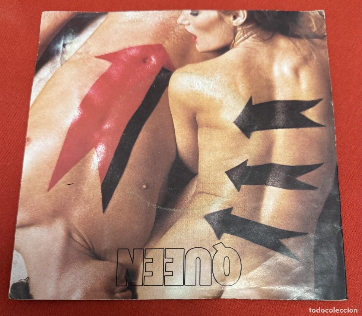 Discos de vinilo: Queen 45t Body language EX EX - Foto 1