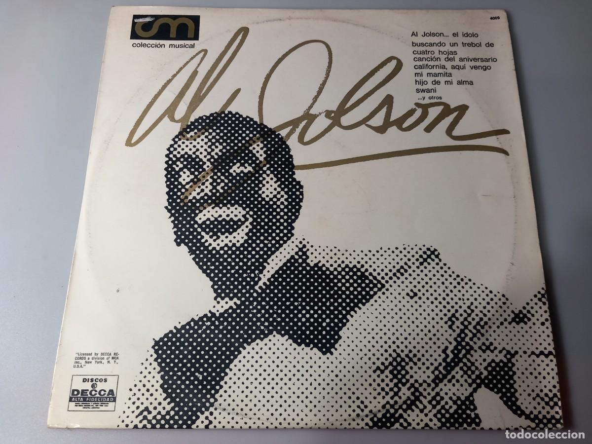 Discos de vinilo: Al Jolson... El Idolo / LP [Ed. ARGENTINA] - Foto 1