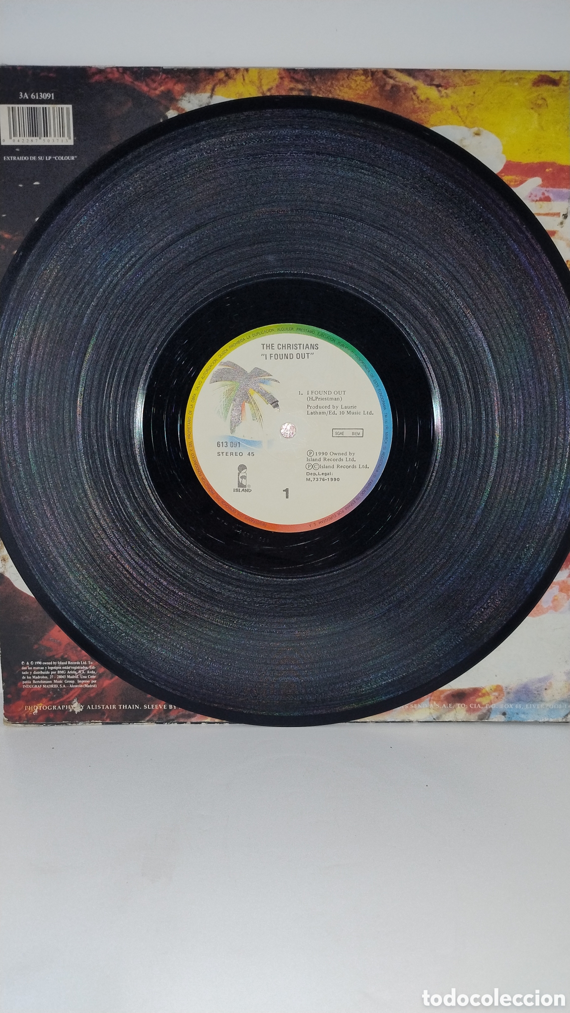 Discos de vinilo: De Christian I found out maxi single - Foto 3