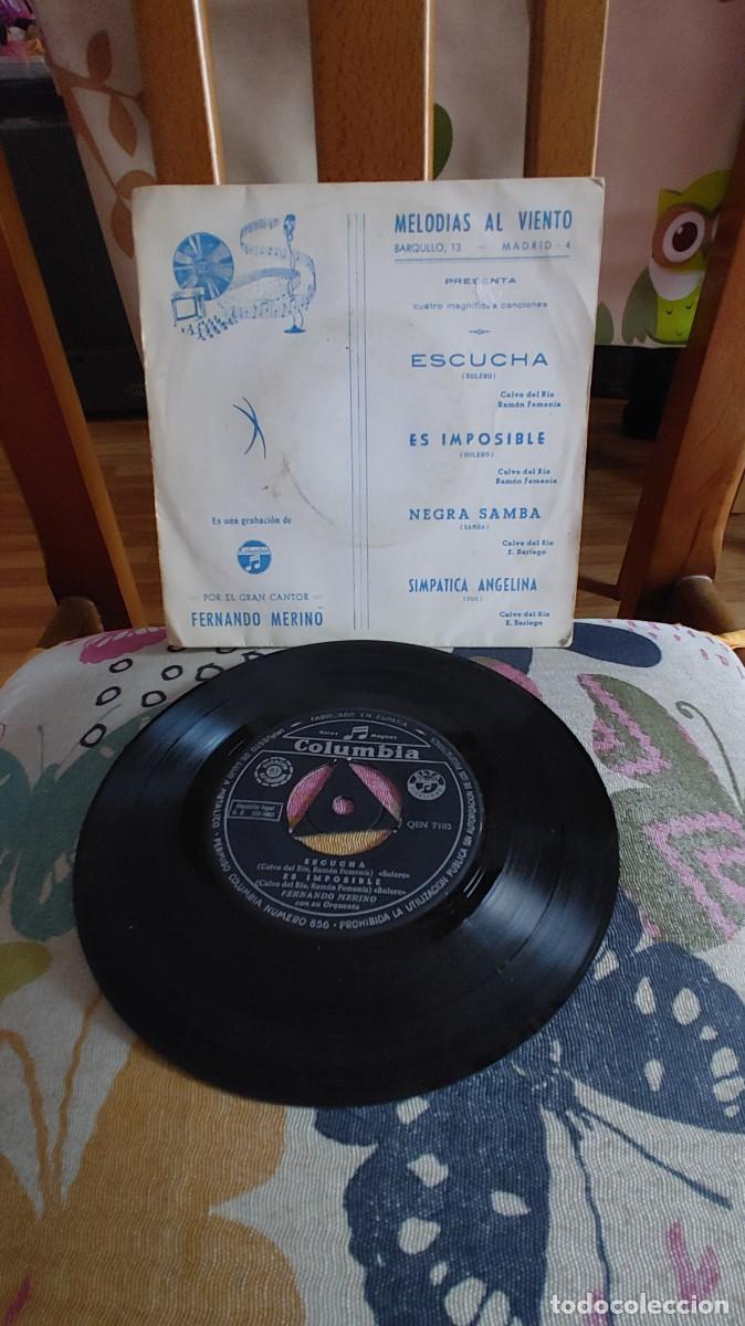 Discos de vinilo: FERNANDO MERINO-EP ESCUCHA +3 - Foto 1